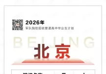 2026年军校招生计划，来了！