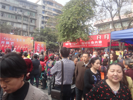 2016年大安.今天上午江姐文化艺术节开募式在大安举行