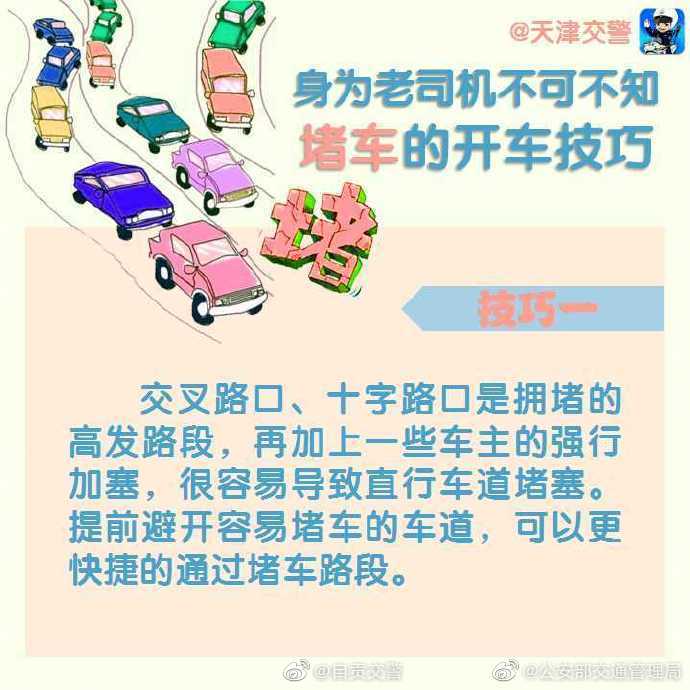 【堵车行车技巧】#一路平安# 大家都知道-1.jpg