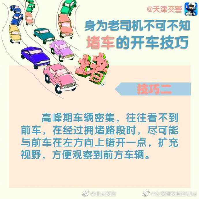 【堵车行车技巧】#一路平安# 大家都知道-2.jpg