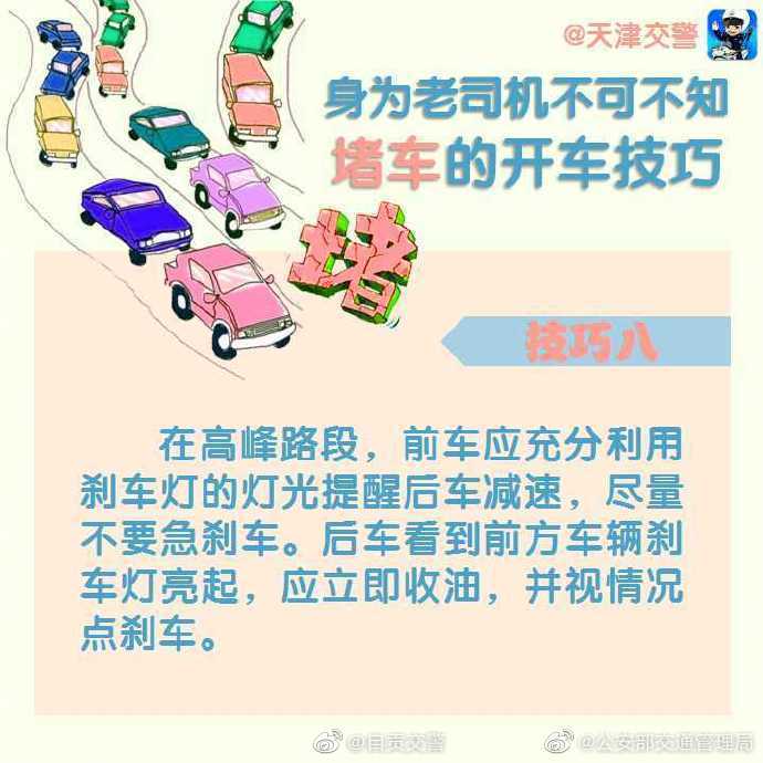 【堵车行车技巧】#一路平安# 大家都知道-8.jpg