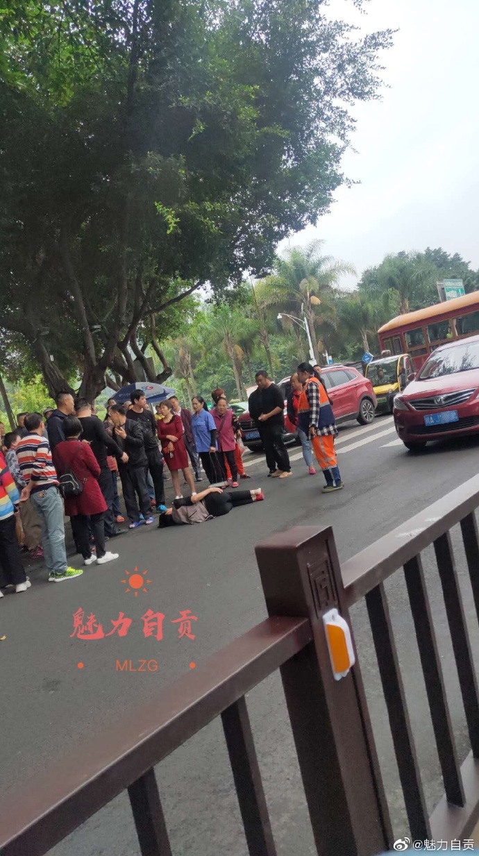 不知道我小自贡在斑马线要礼让行人的哦？-2.jpg