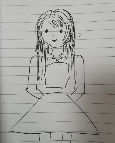翻到小侄女儿画的画，我怎么感觉这画风有点奇怪呢，是我审美跟不上了吗?-1.jpg