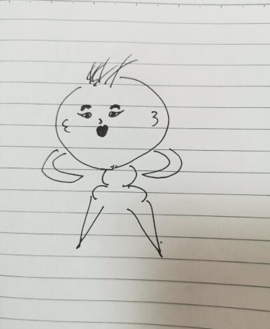 翻到小侄女儿画的画，我怎么感觉这画风有点奇怪呢，是我审美跟不上了吗?-2.jpg