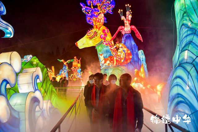 百组自贡彩灯点亮深圳！2021锦绣中华自贡灯会嘉年华璀璨开幕-4.jpg