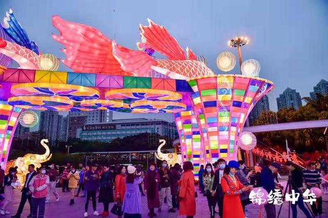 百组自贡彩灯点亮深圳！2021锦绣中华自贡灯会嘉年华璀璨开幕-6.jpg