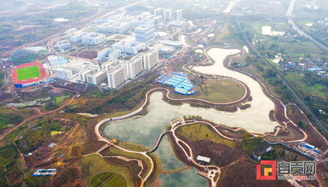 自贡又一个湿地公园呼之欲出 水系连通（宜昆河）景观工程有序推进中-1.jpg