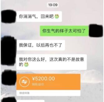 闺蜜的男朋友家暴后给她转账5200，并保证下次不会打她了，这话该相信他吗?-1.jpg