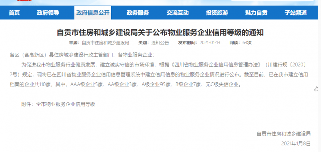 官方发布！自贡100多家物业等级排行榜出炉！快看你家物业几级？-3.jpg