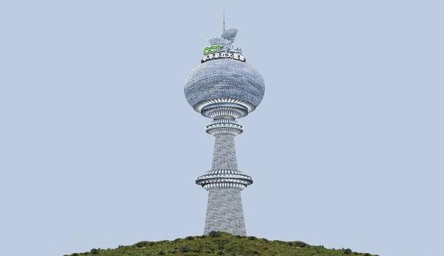 40吨钢材、8万多个点光源！自贡中华彩灯大世界打造“自贡欢迎您”灯塔-2.jpg