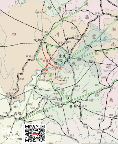四川一条城际铁路正在规划建设，建成后至成渝两地1小时交通圈-8.jpg