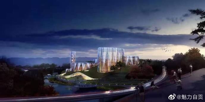自贡又一地标建筑已经修成这样啦！看起来挺科幻有型-2.jpg
