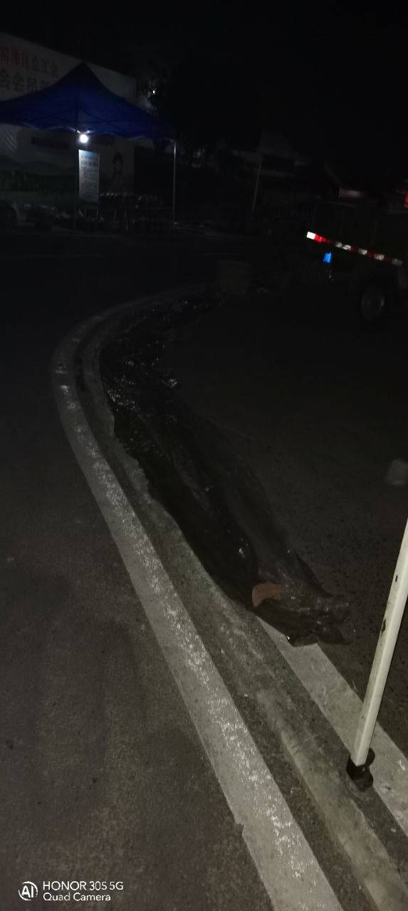 九洪西瓜节活动现场的农产品免费摊位大部分被强占-8.jpg