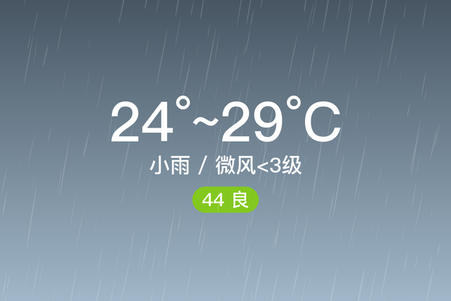 「自贡天气预报」7/11，小雨，24~29℃，微风<3级，空气质量良-1.jpg