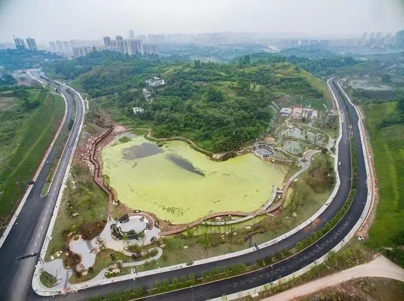 自贡高新区：卧龙湖西区生态修复工程主要景观节点已完成-2.jpg