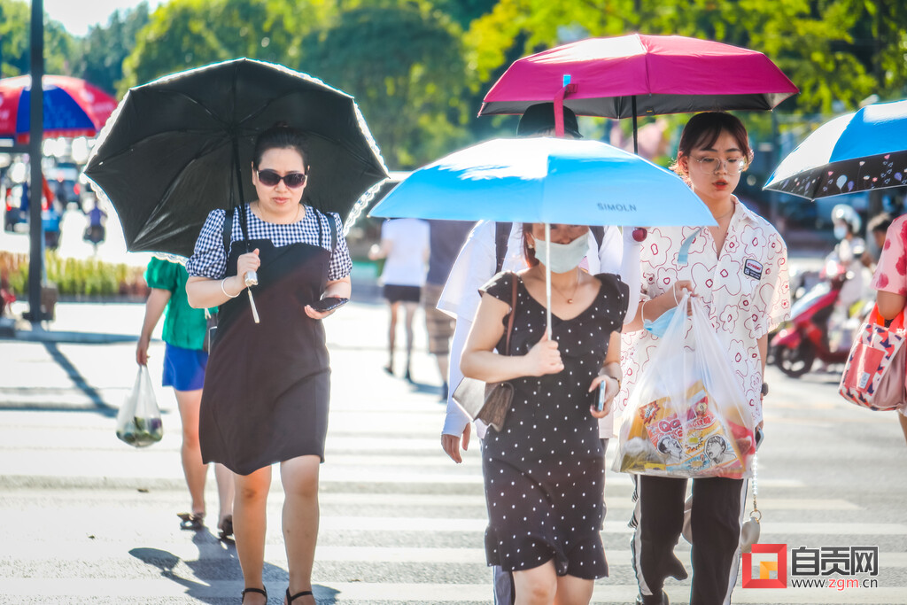 自贡城区今日气温飚至40.7℃ 气温和用电用水同创新高 未来天气趋势是——-4.jpg