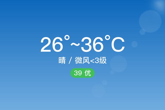 「自贡沿滩天气预报」8/4，晴，26~36℃，微风<3级，空气质量优-1.jpg