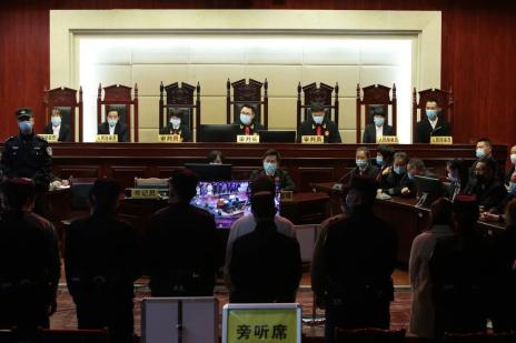 自贡沿滩法院开庭审理一起20人涉黑案 全案被告人当庭认罪，认罪认罚率达95%-8.jpg