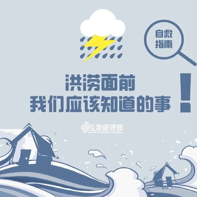 应急科普 | 图说：洪涝自救指南，请查收！-1.jpg
