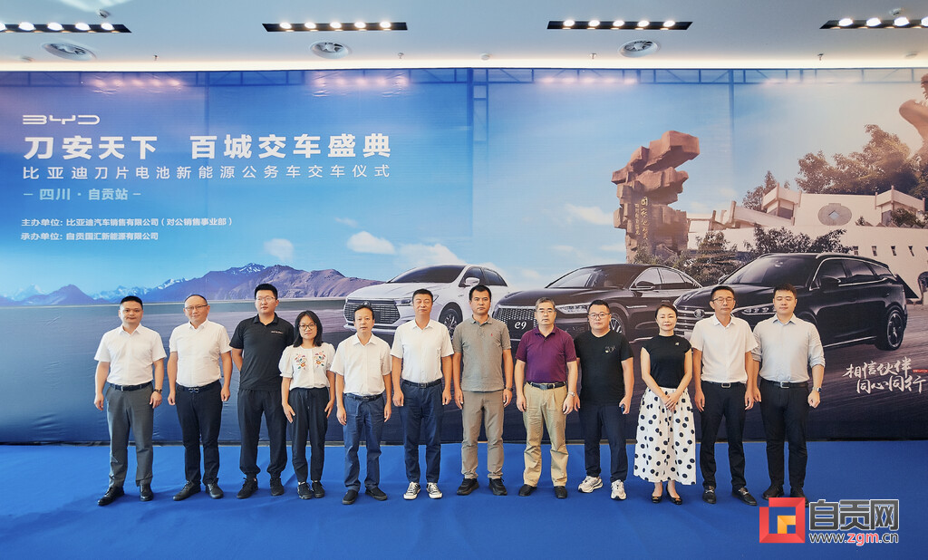 自贡公务车租赁市场首次批量引进18台新能源汽车-1.jpg
