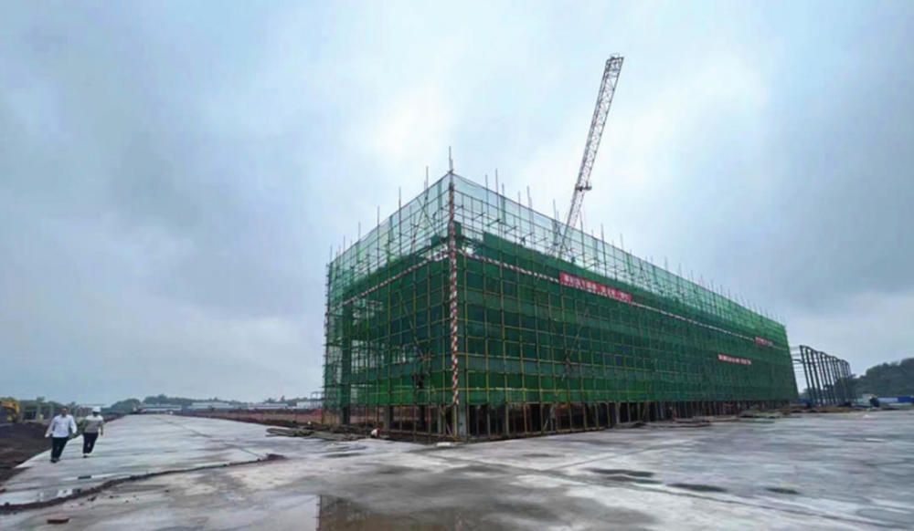达产后年销售收入约10亿元 四川自贡高新区新能源产业项目加紧建设-2.jpg