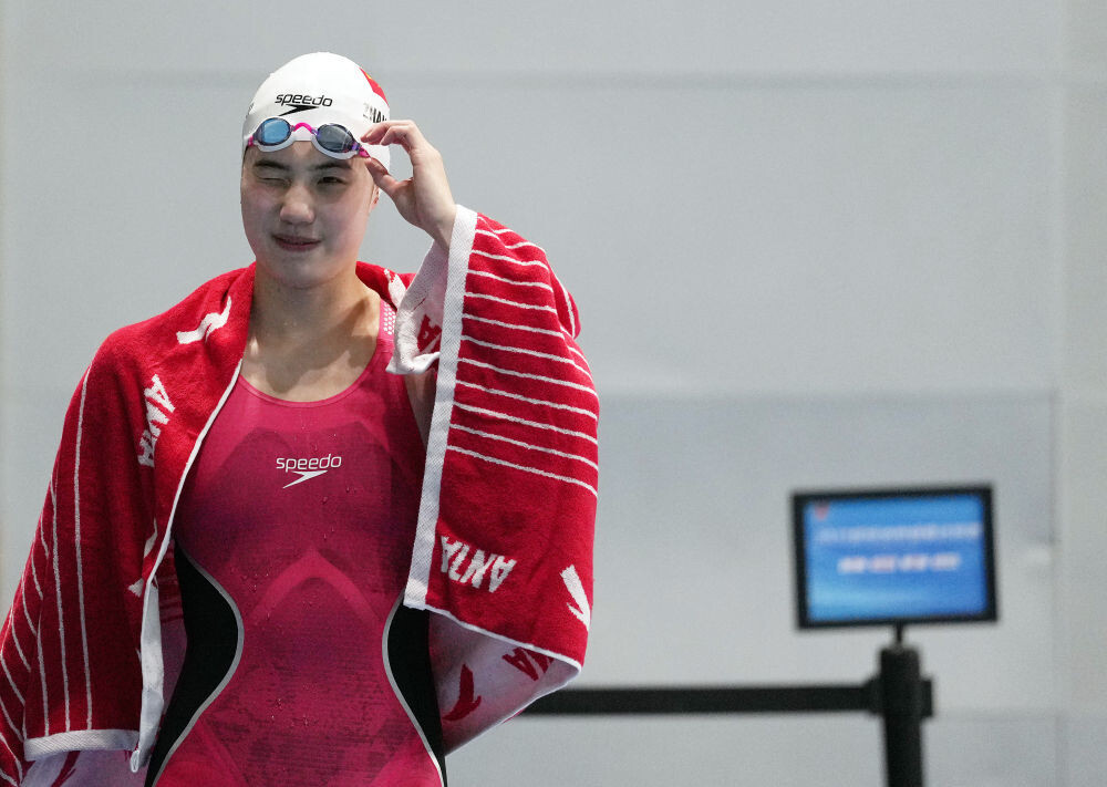 祝贺！李冰洁超女子400米自由泳短池世界纪录-2.jpg