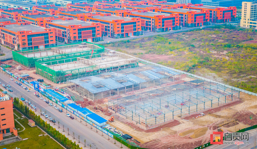 高新区物流仓储一期建设项目（厂房集中区）预计年底前完成建设-1.jpg