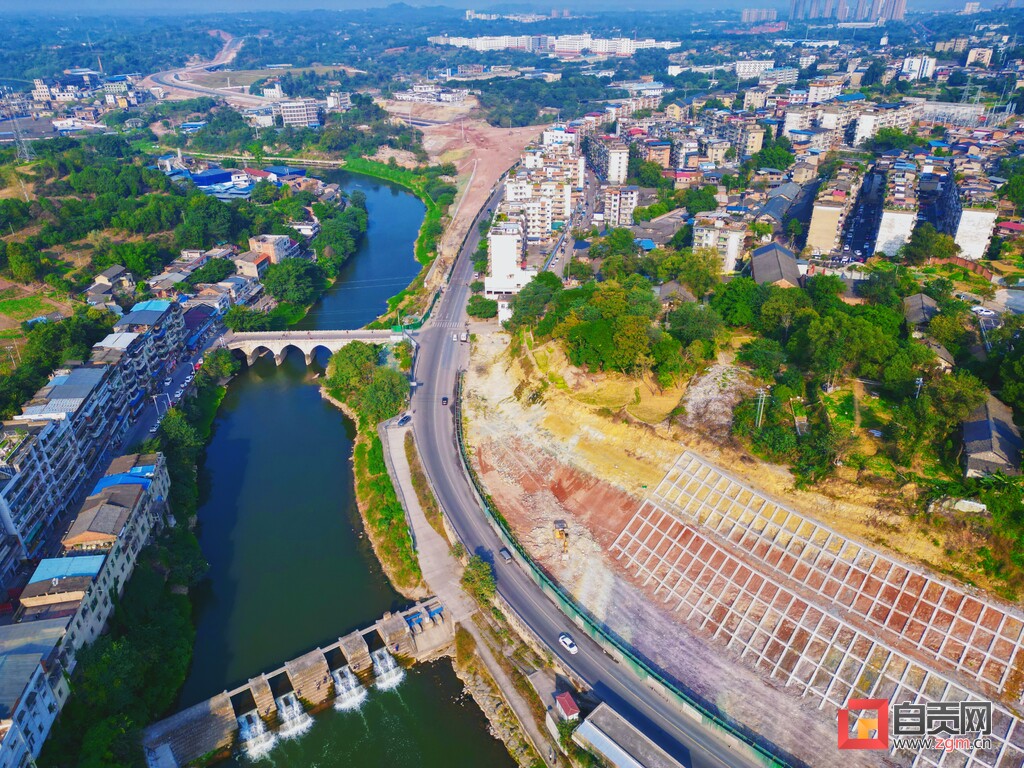 自贡北环快速通道建设提速，预计年底通车！-1.jpg