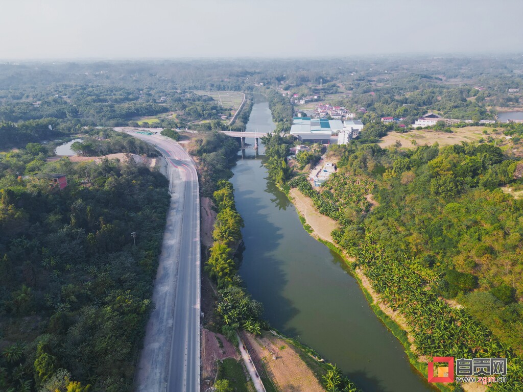 自贡北环快速通道建设提速，预计年底通车！-2.jpg
