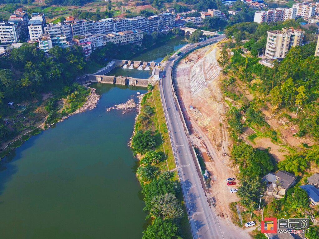 自贡北环快速通道建设提速，预计年底通车！-3.jpg