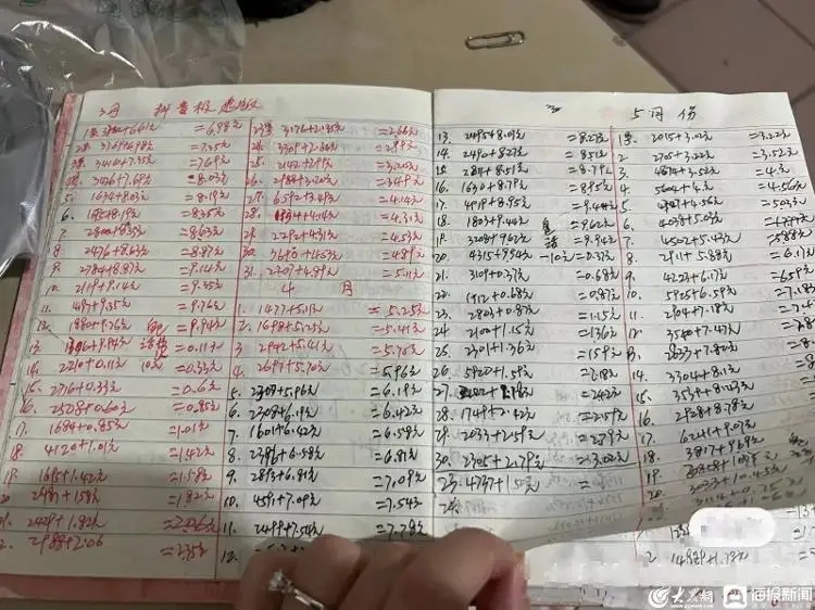 77岁老太刷短视频收益账本走红：每晚只刷一小时 一年入账400余元-3.jpg
