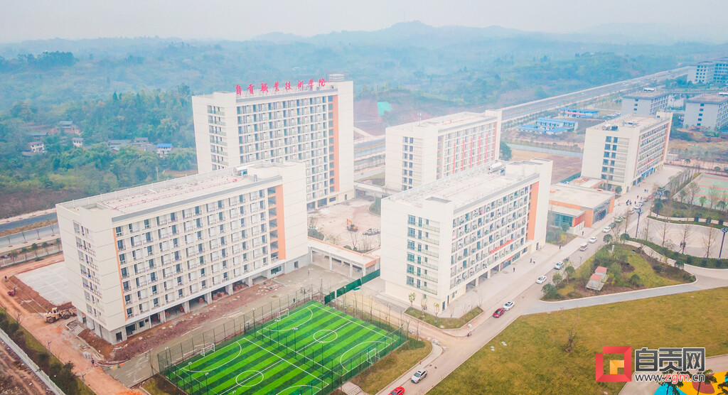 【聚焦重大项目】自贡职业技术学院二期项目明年2月建成-7.jpg