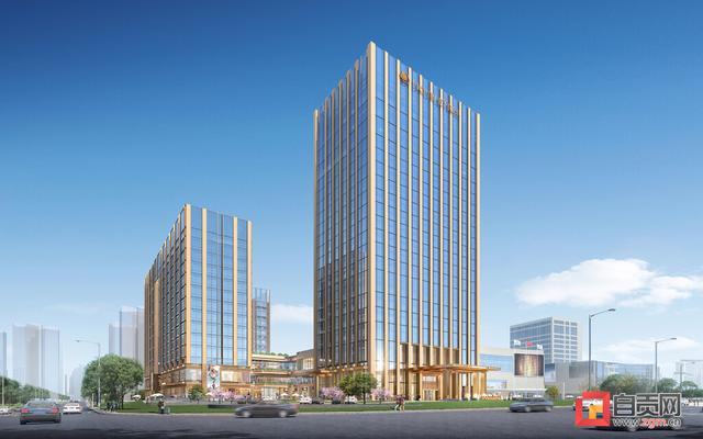 自贡高新区将再添一地标建筑 希尔顿大厦项目开工建设-1.jpg