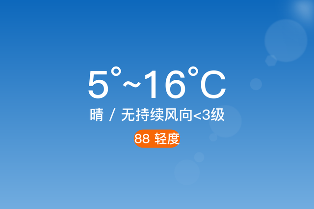 「自贡」1/6，晴，5~16℃，无持续风向<3级，空气质量轻度污染-1.jpg