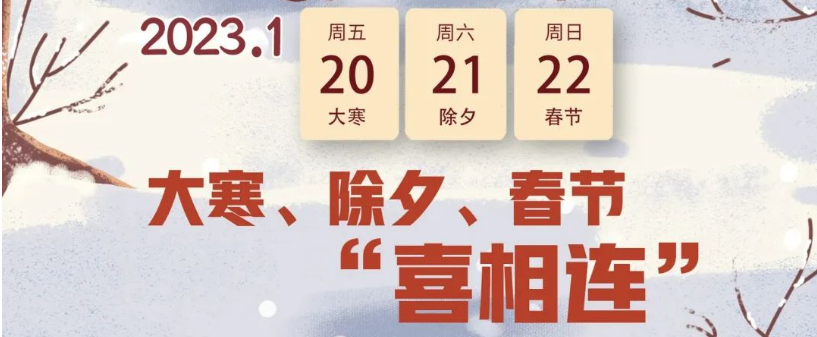 本世纪仅有五次！大寒、除夕、春节“喜相连”-1.png