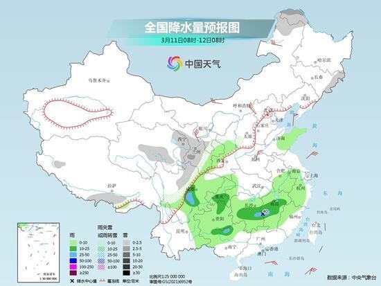 中东部多地气温将升至近期高点 周末强冷空气来袭-3.jpg