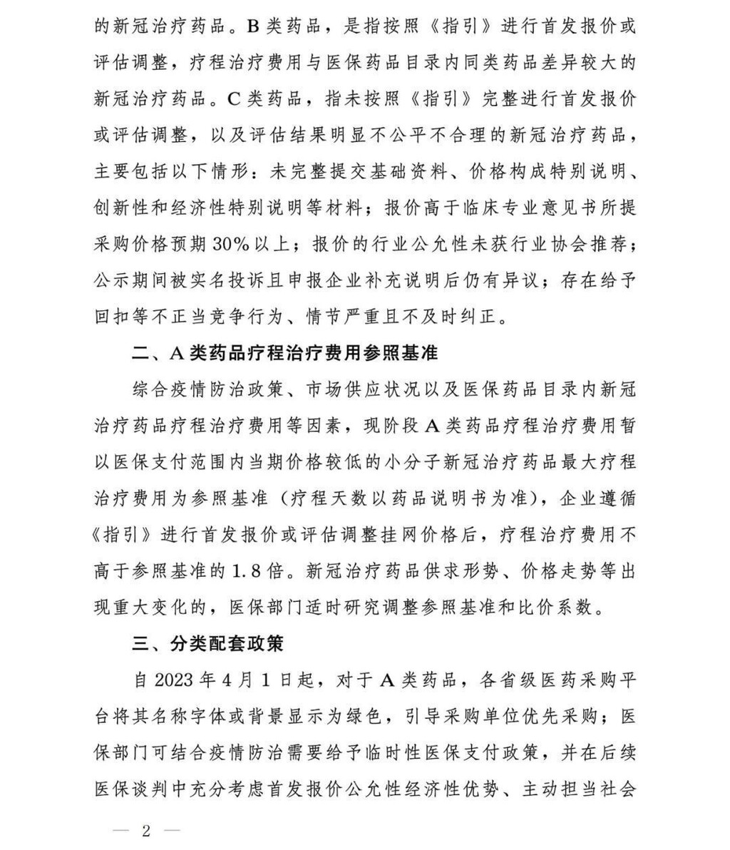国家医保局：新冠治疗药价格实施分类管理，A类优先采购-2.jpg