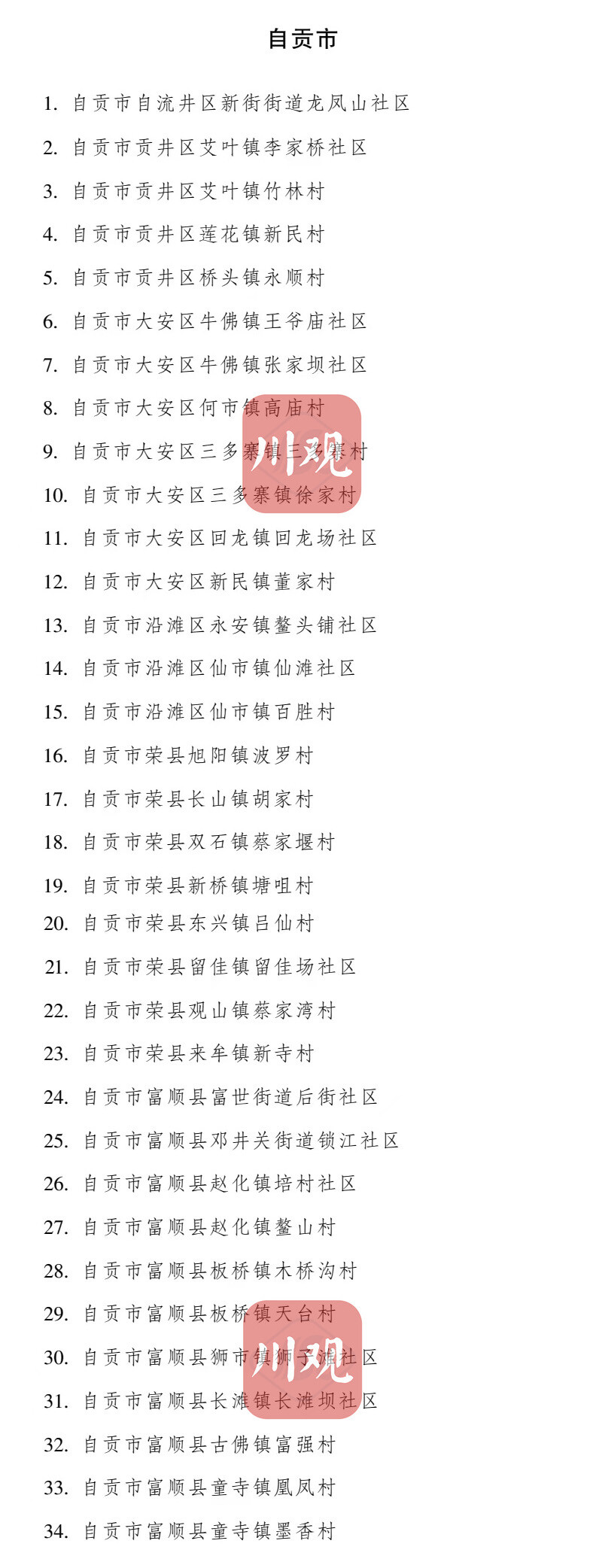 自贡34个！首批四川传统村落名录公布——-1.jpg