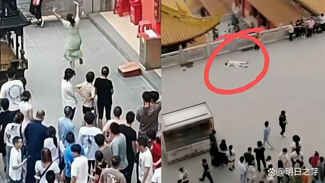 女子寺庙里晕倒无人敢扶？官方回应：她精神状态有问题-1.jpg