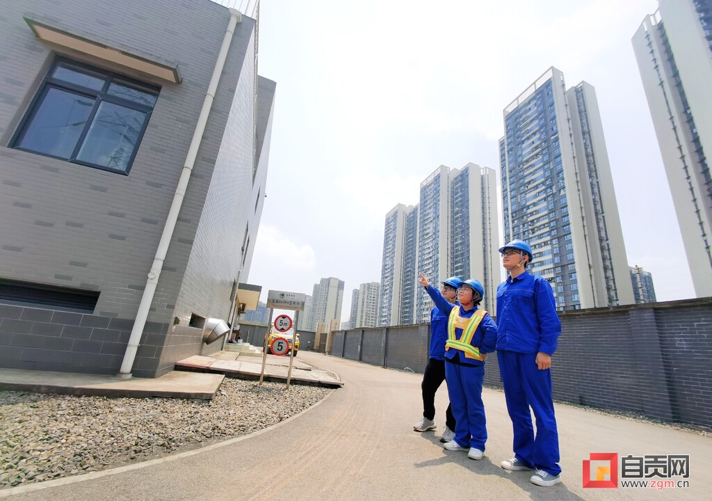 保障富顺城区“迎峰度夏”用电增长需求 自贡供电公司110千伏海棠输变电扩建工程竣工-2.jpg