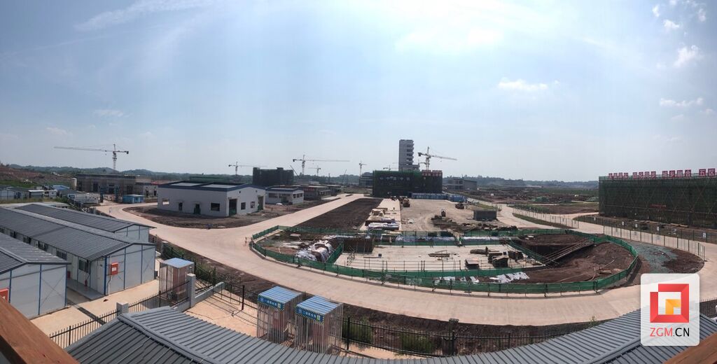 中昊晨光2.6万吨/年高性能氟材料项目建设如火如荼-1.jpg