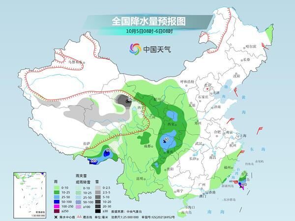 华西秋雨不断需警惕次生灾害 南方假期后期告别暑热-3.jpg