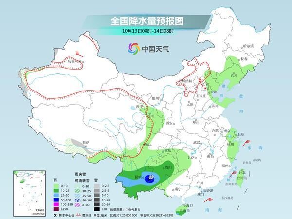 华西秋雨依旧缠绵局地有暴雨 周末起较强冷空气影响北方-2.jpg