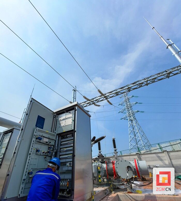 自贡再添电力“新引擎”：110千伏石鱼变电站在富顺建成投运-2.jpg