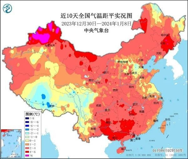 2024开端就暖成这样 一周三股冷空气都挡不住气温回升-1.jpg