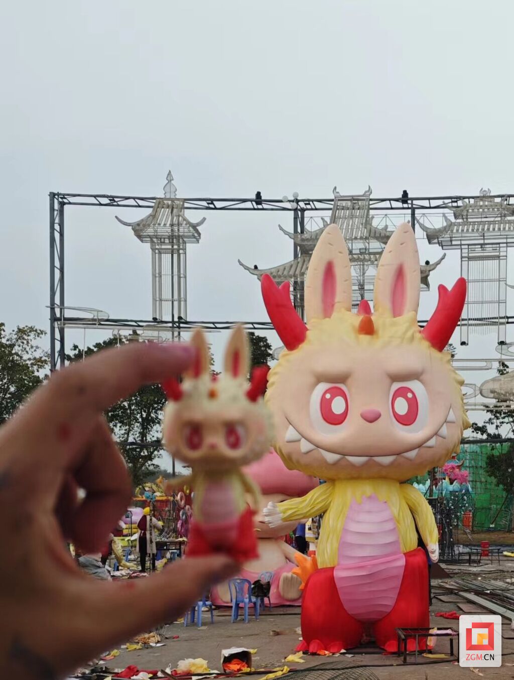 王者荣耀、泡泡玛特！来自贡灯会看热门IP的“彩灯联名款”-6.jpg