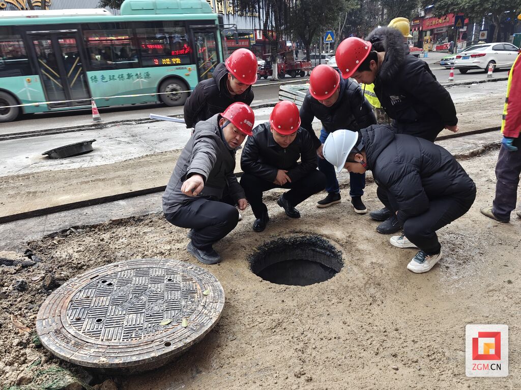 自流井老城雨污分流工程月底完工 同兴路至新桥交通将恢复正常-1.jpg