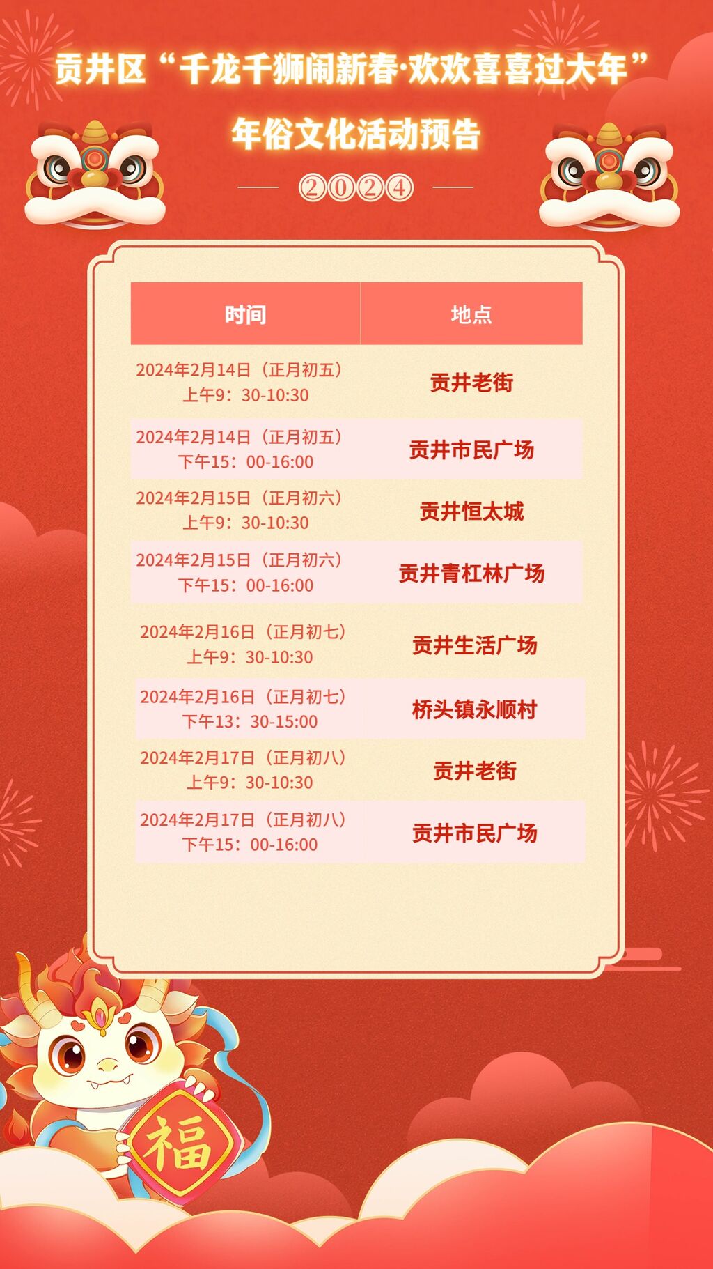 正月初一到初八，贡井区年俗文化活动不停歇！-2.jpg