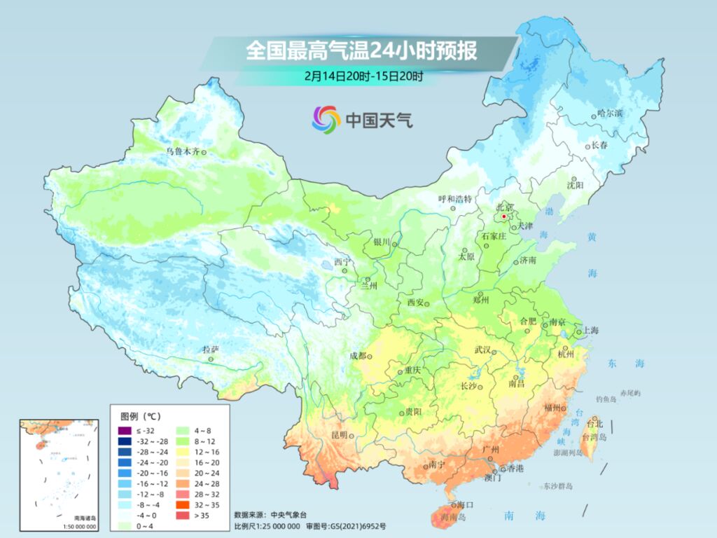 龙年首场寒潮已预定！ 新一轮大范围雨雪冰冻天气节后将登场-2.jpg
