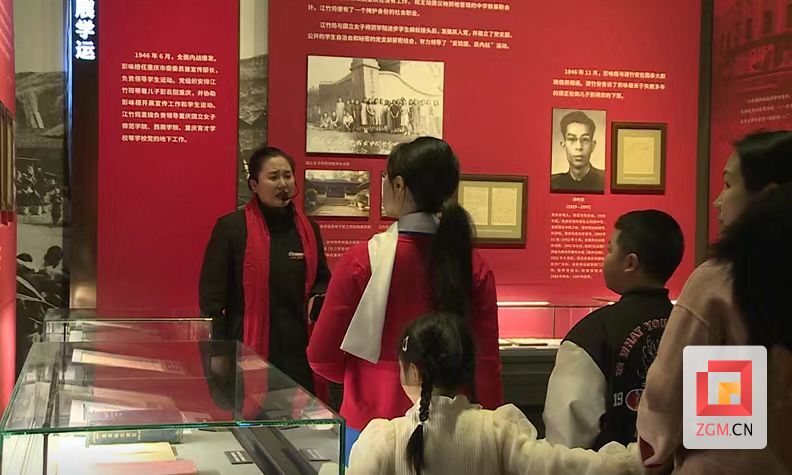 【新春走基层】春节期间 江姐故里红色教育基地日均接待游客七千人次-2.jpg